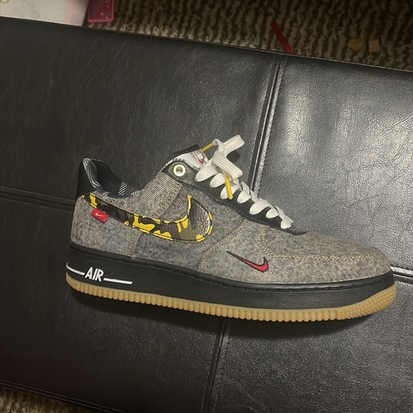 Nike Air Force one low remix black - Picture 4 of 8